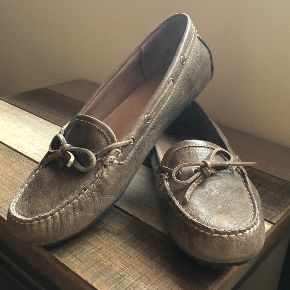 Tan Moccasins